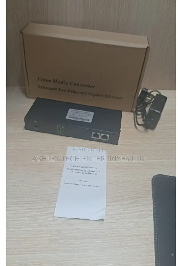 6 Port Fiber Optic Ethernet Switch for Business Networks