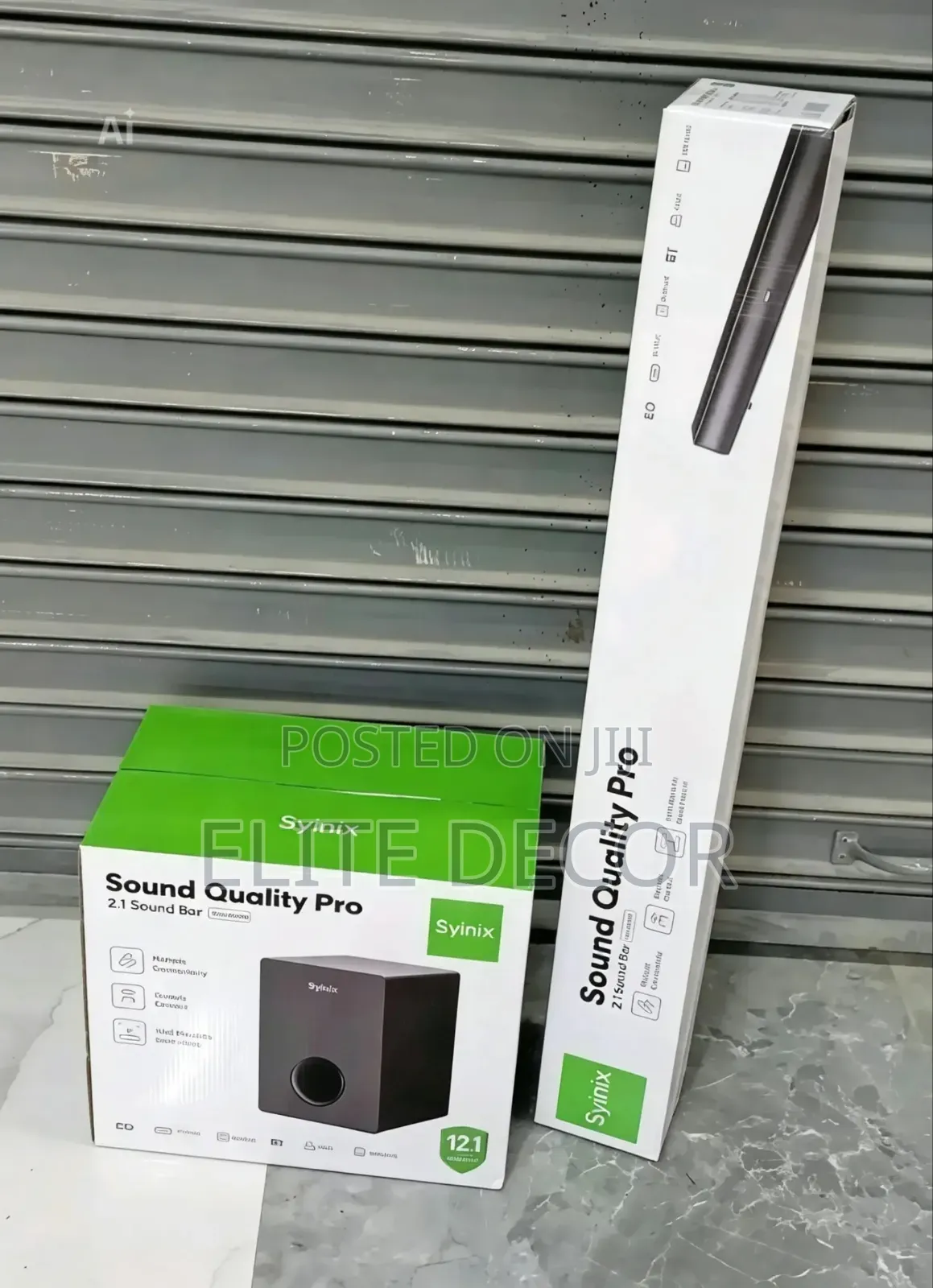 Syinix SYN-580 Soundbar – Powerful Bass Supreme Sound System