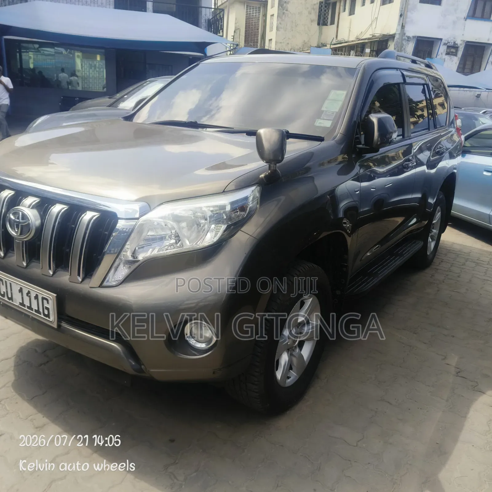Toyota Land Cruiser 2017 Gray