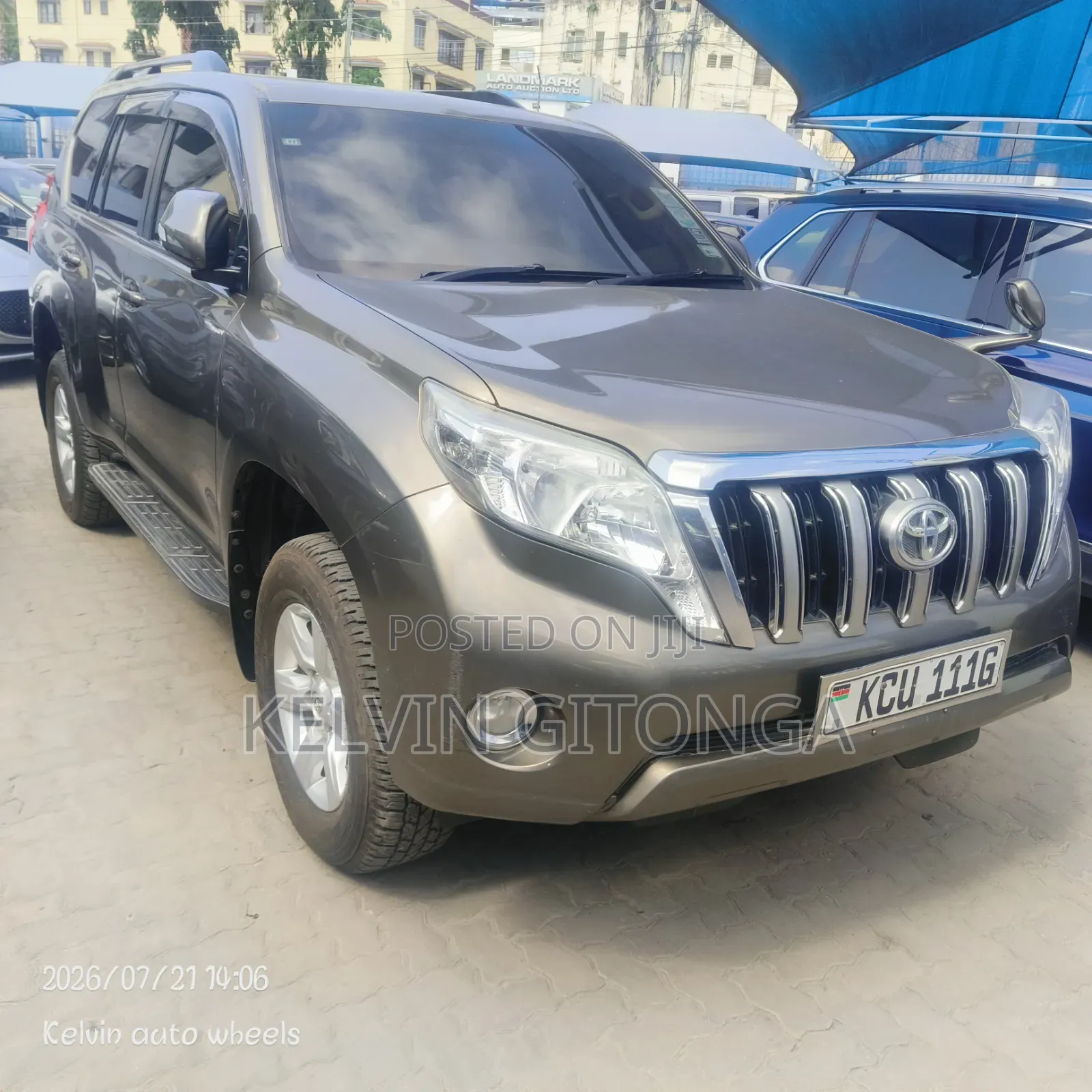 Toyota Land Cruiser 2017 Gray