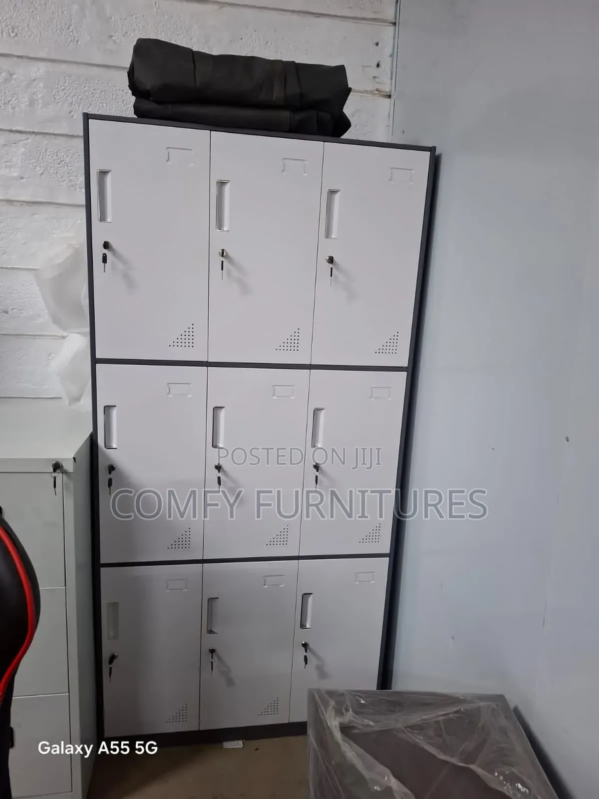 9 Compartment Metal Locker Cabinent
