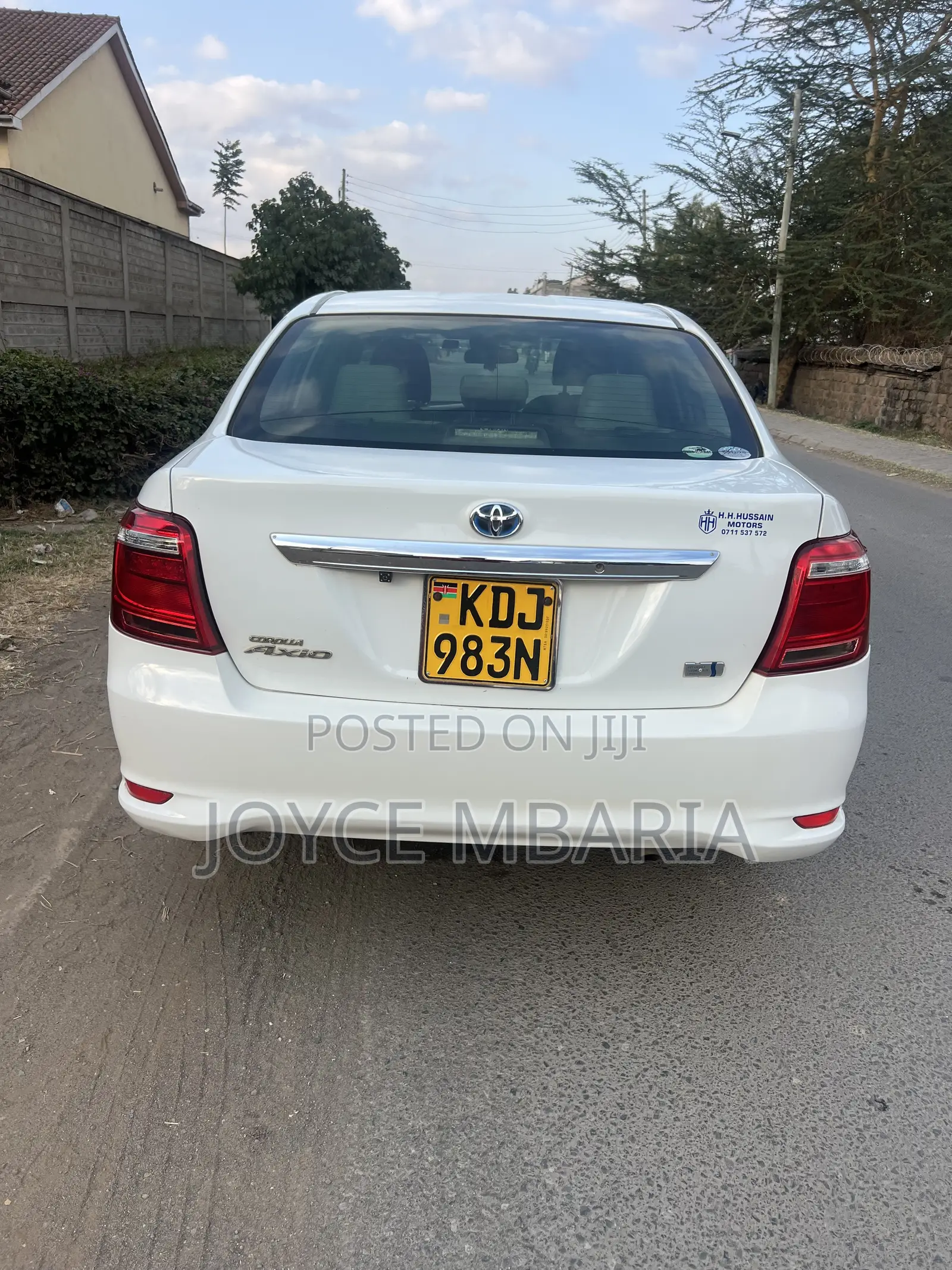 Toyota Axio 2016 White