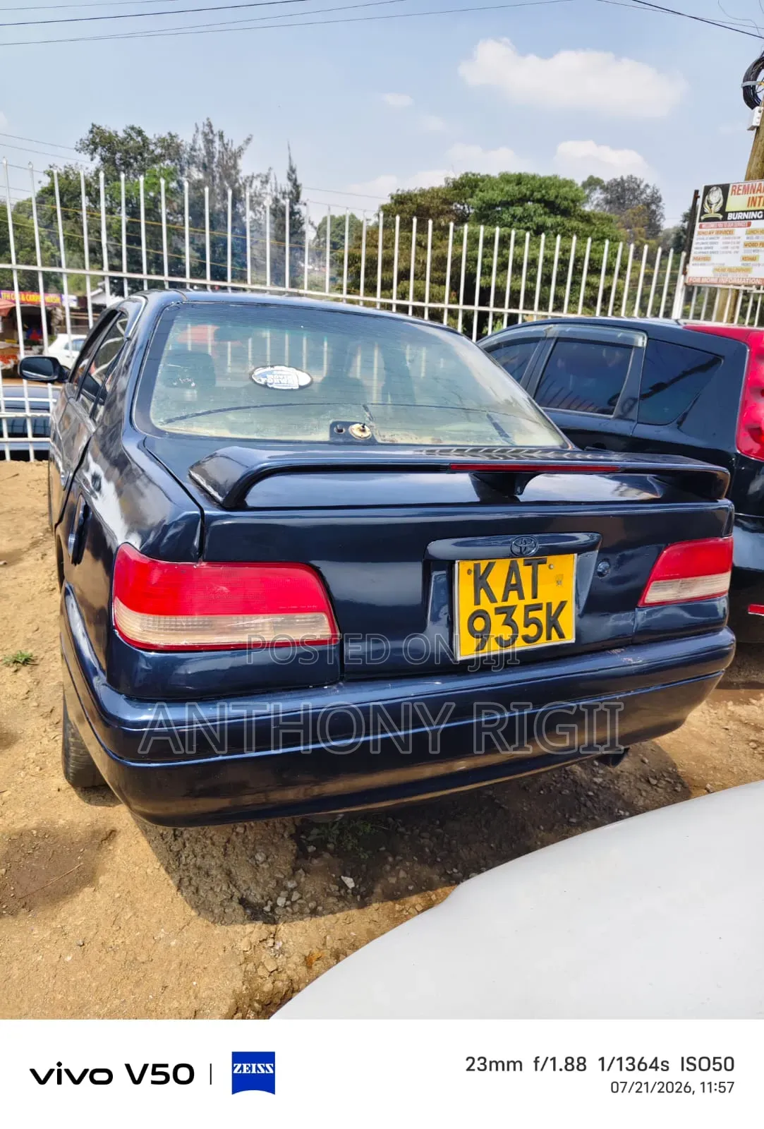 Toyota Carina 1.5 FWD Sedan 1995 Blue