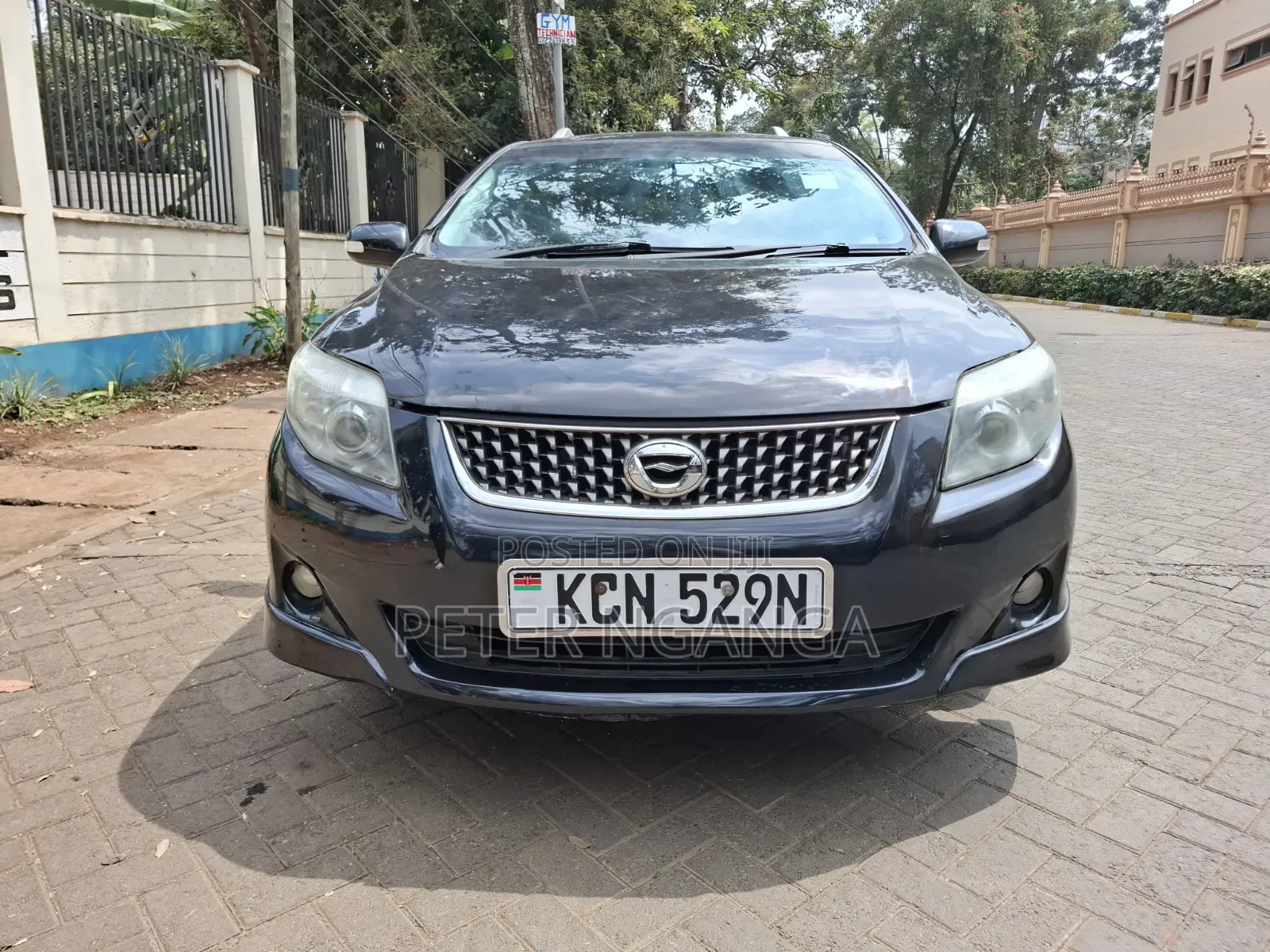 Toyota Corolla Fielder 2010 Matt Black