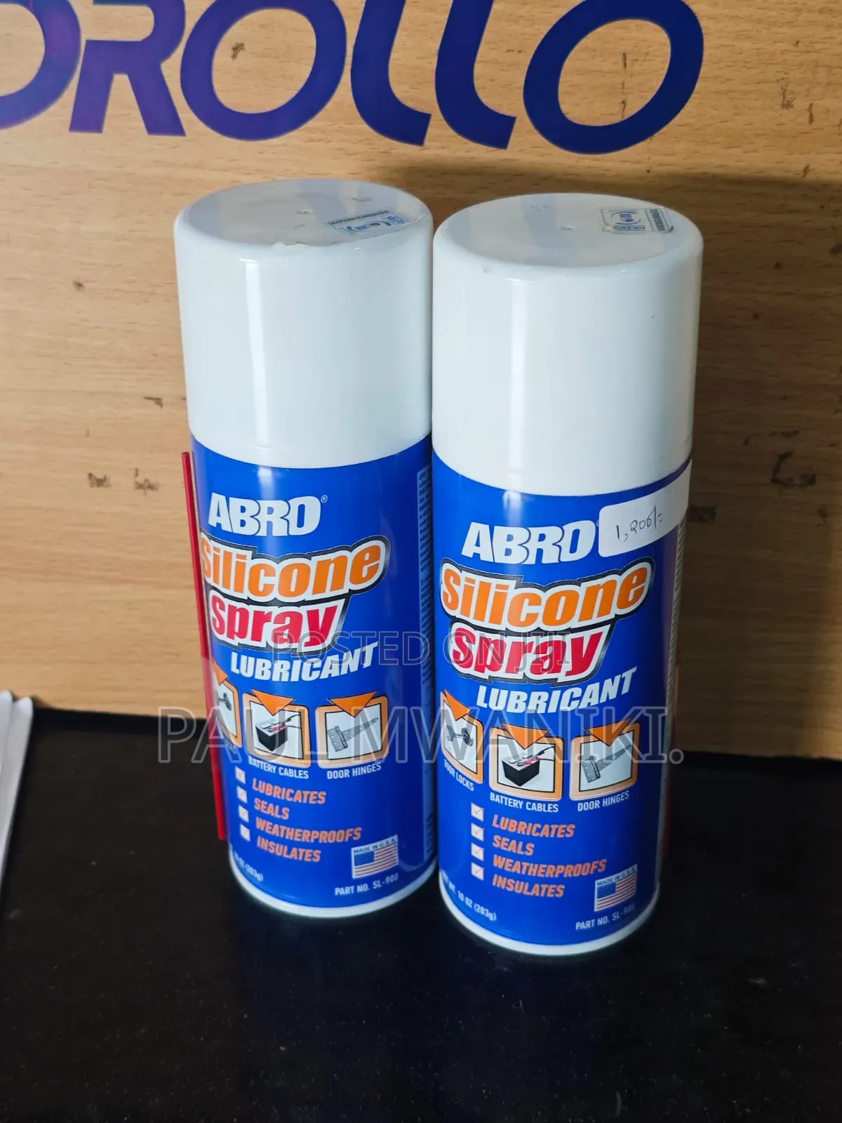 Heavy Duty ABRO Silicone Spray – Door, Rubber Battery Protection