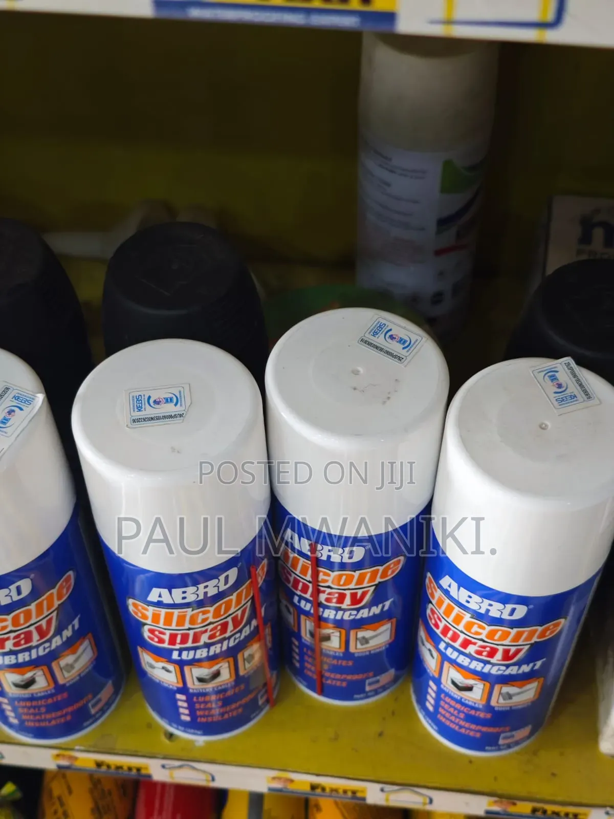 Heavy Duty ABRO Silicone Spray – Door, Rubber Battery Protection
