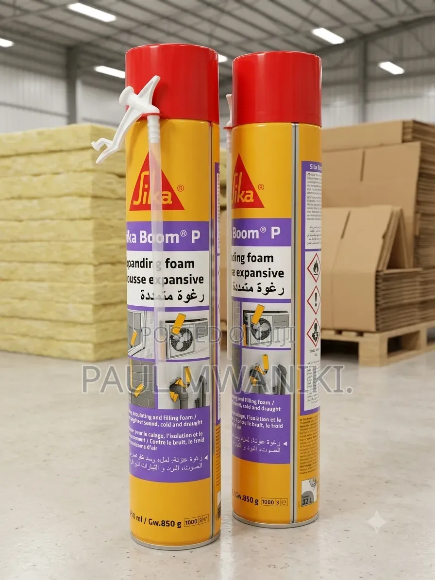 Sika Boom P Expanding Foam – Polyurethane Insulation Gap Filler