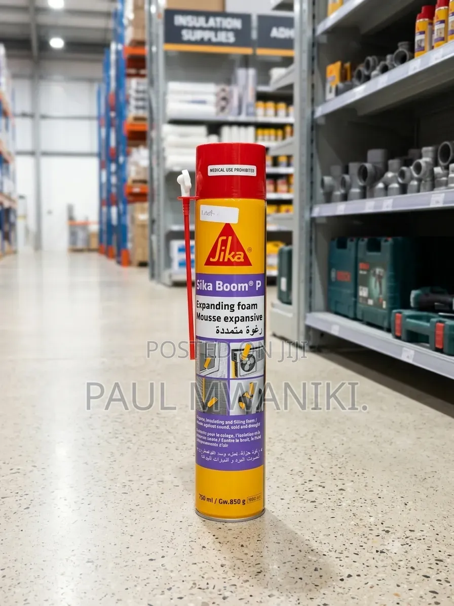 Sika Boom P Expanding Foam – Polyurethane Insulation Gap Filler
