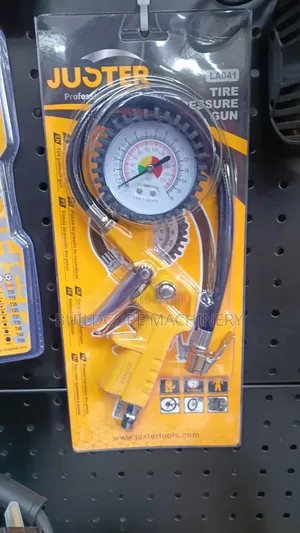Tyre Pressure Inflating Gun With Pressure Gauge