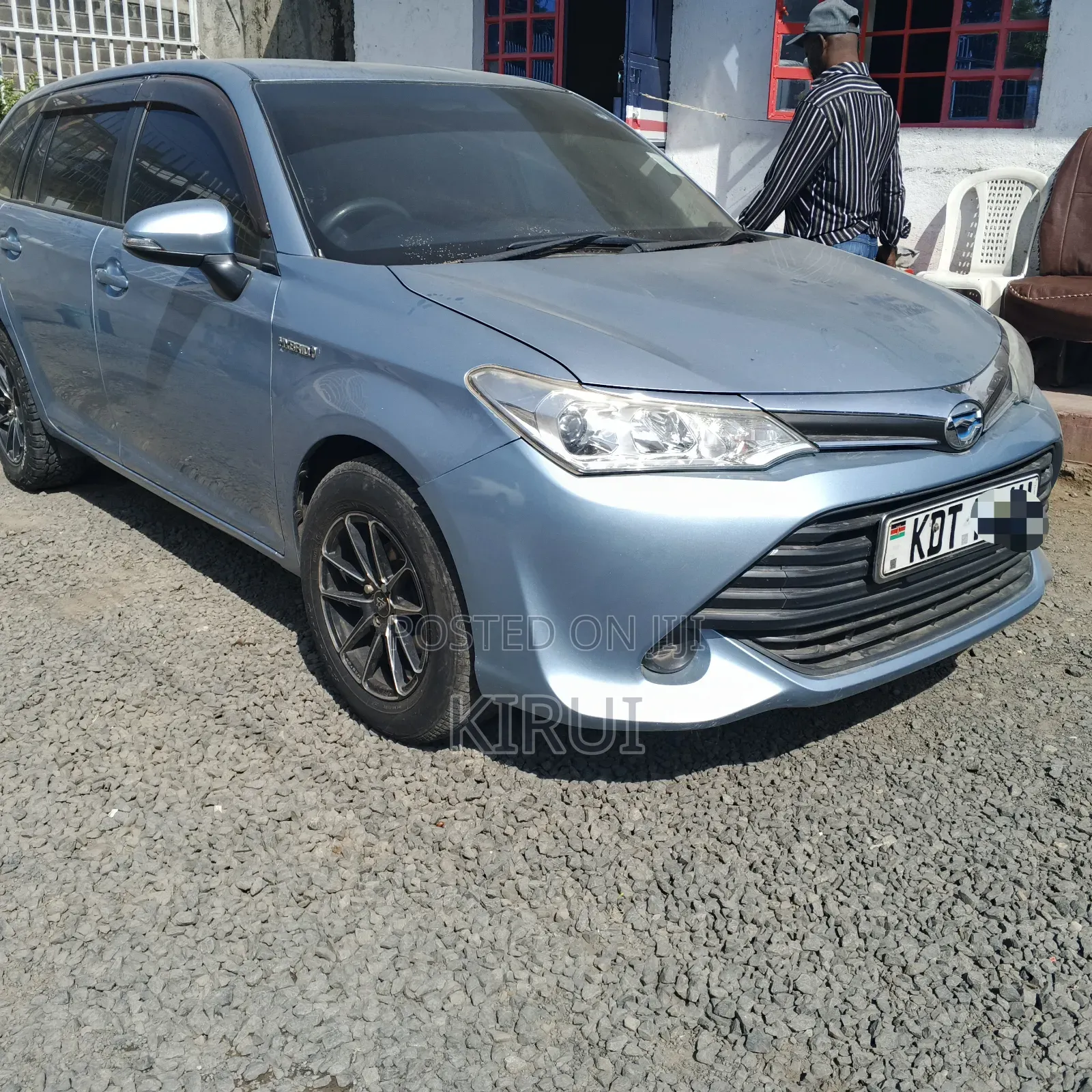 Toyota Corolla Fielder 2017 Blue