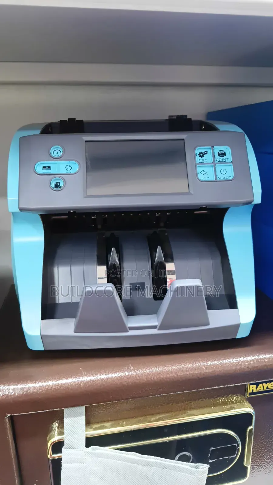 Money Counter With Counterfeit Detector