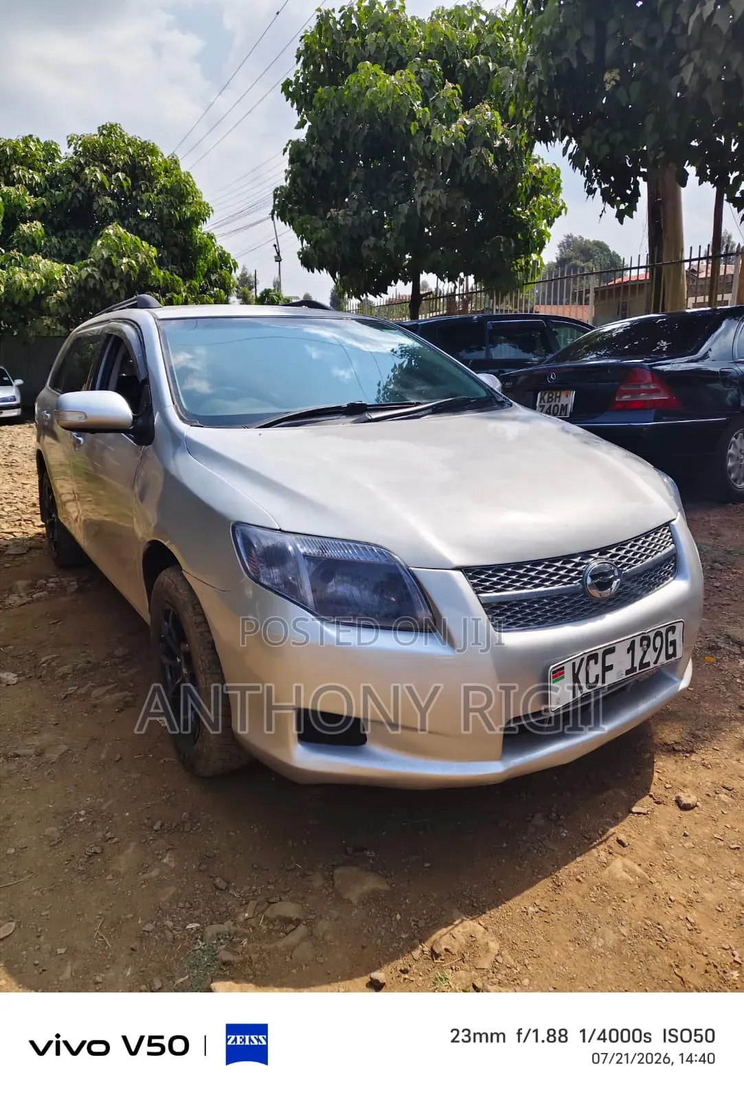 Toyota Corolla Fielder 1.5 Petrol FWD 2010 Silver