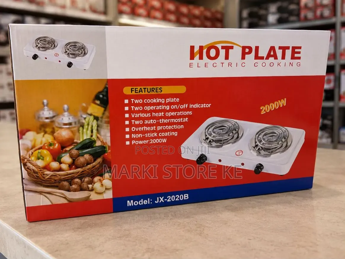 Double Hotplate Electric Coil Cooker