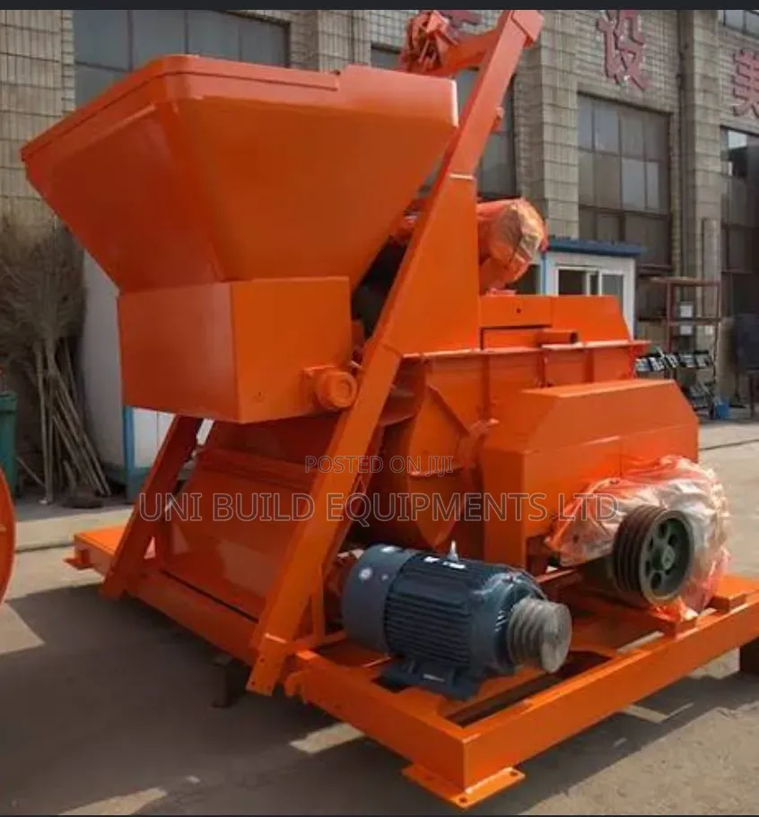 JS 500 ( Twin Shaft Compulsory Concrete Mixer )