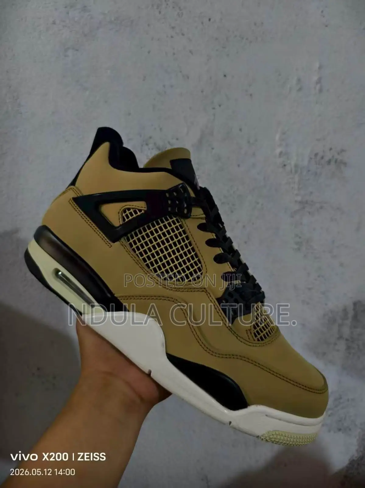Original Leather Jordan 4 Retro Bin