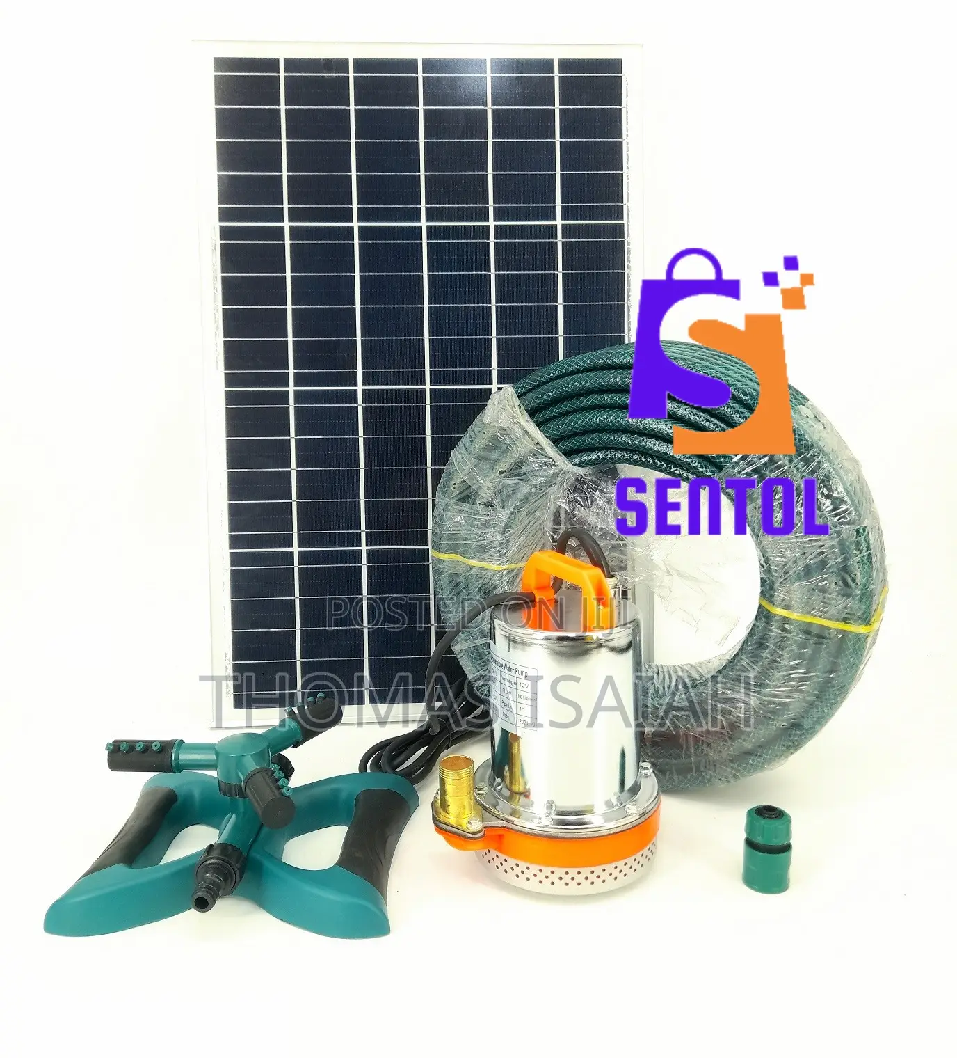 ZQB12 Complete Solar Irrigation Kit