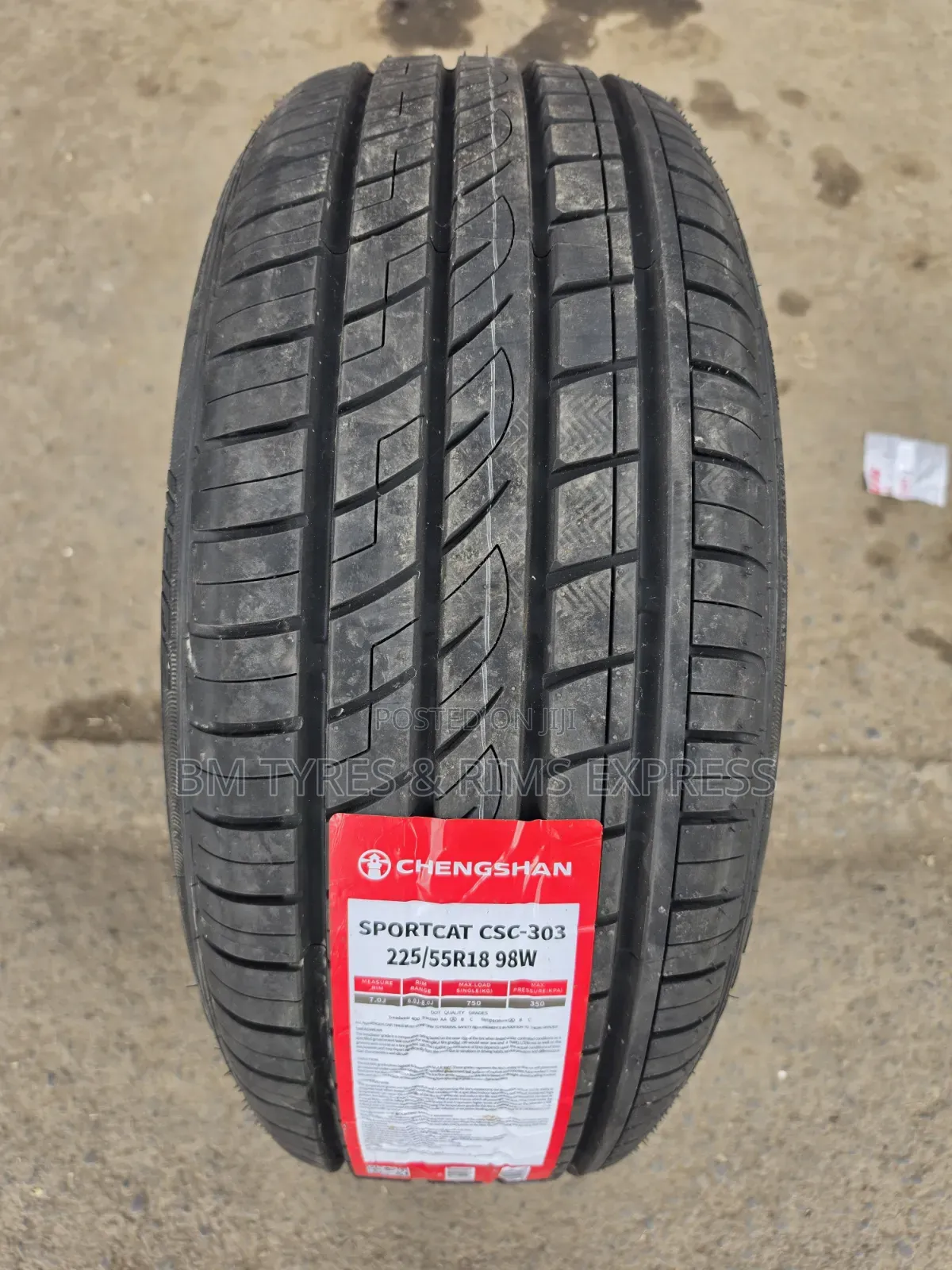 225 /55 R18 Chengshan Tires.
