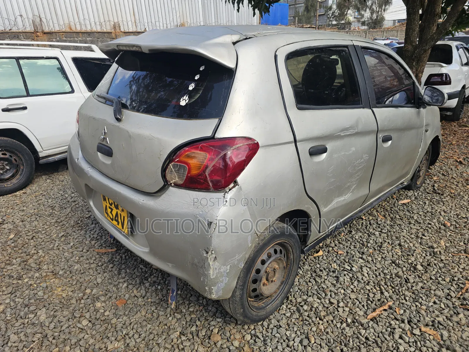 Mitsubishi Mirage 2012 Silver