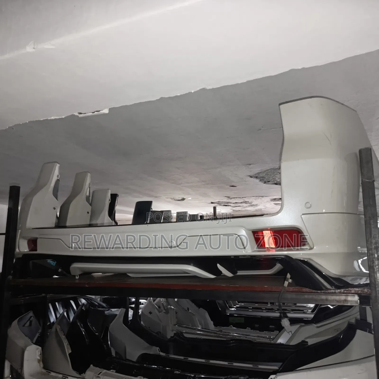 Prado 165 Rear Bumper Complete With Sensors and Kit.