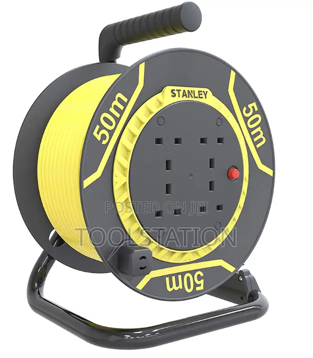 Cable Reel 50mtrs 1.5mm2 4-Sockets (Plastic Body) Sxecfl26hxe