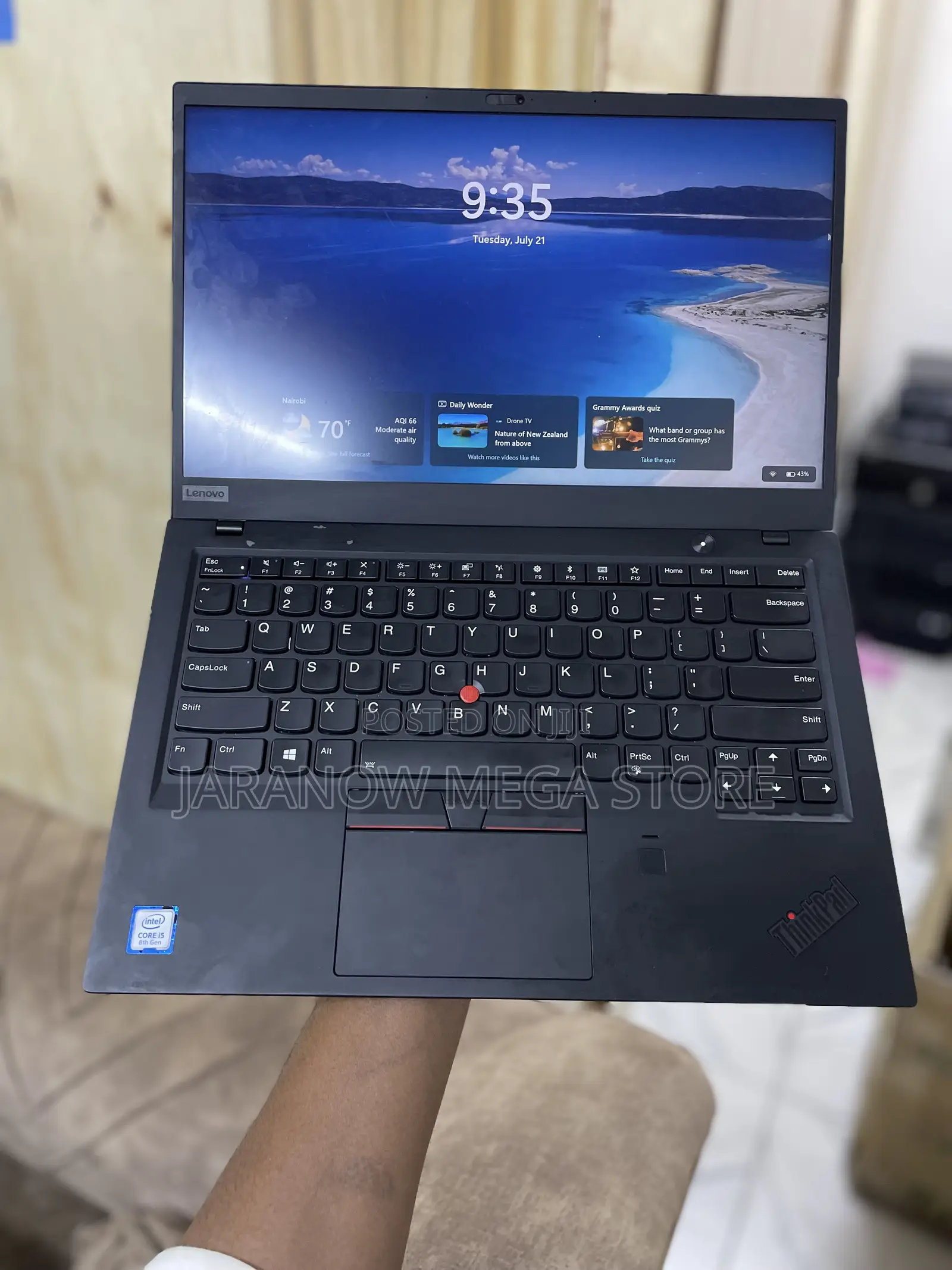 Laptop Lenovo ThinkPad X1 Carbon 8GB Intel Core i5 SSD 256GB
