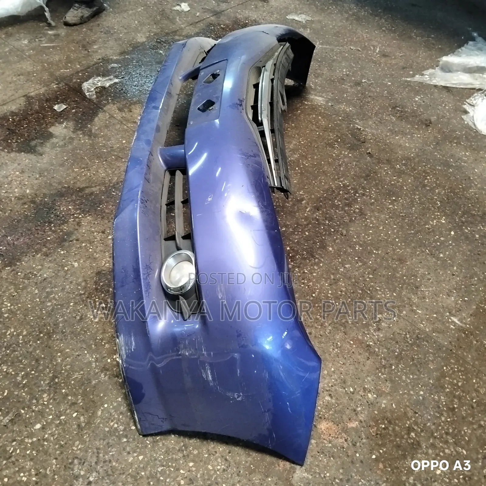 Toyota Wish Model 2012 Front Bumper With Fog Lamps and Grille