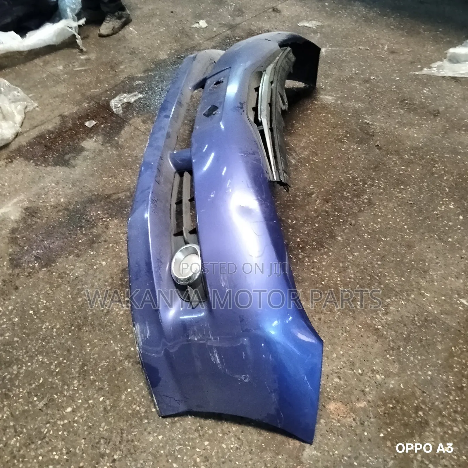 Toyota Wish Model 2012 Front Bumper With Fog Lamps and Grille