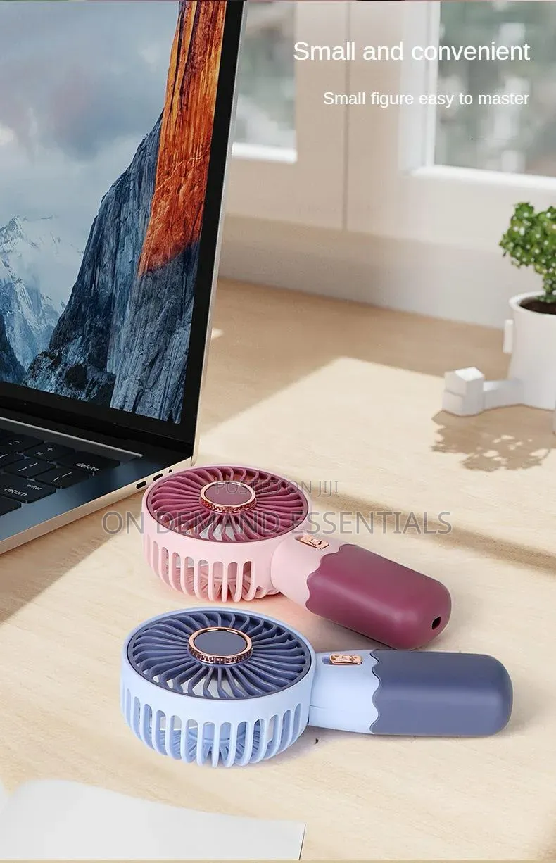 Rechargeable Handheld Portable Mini Fan