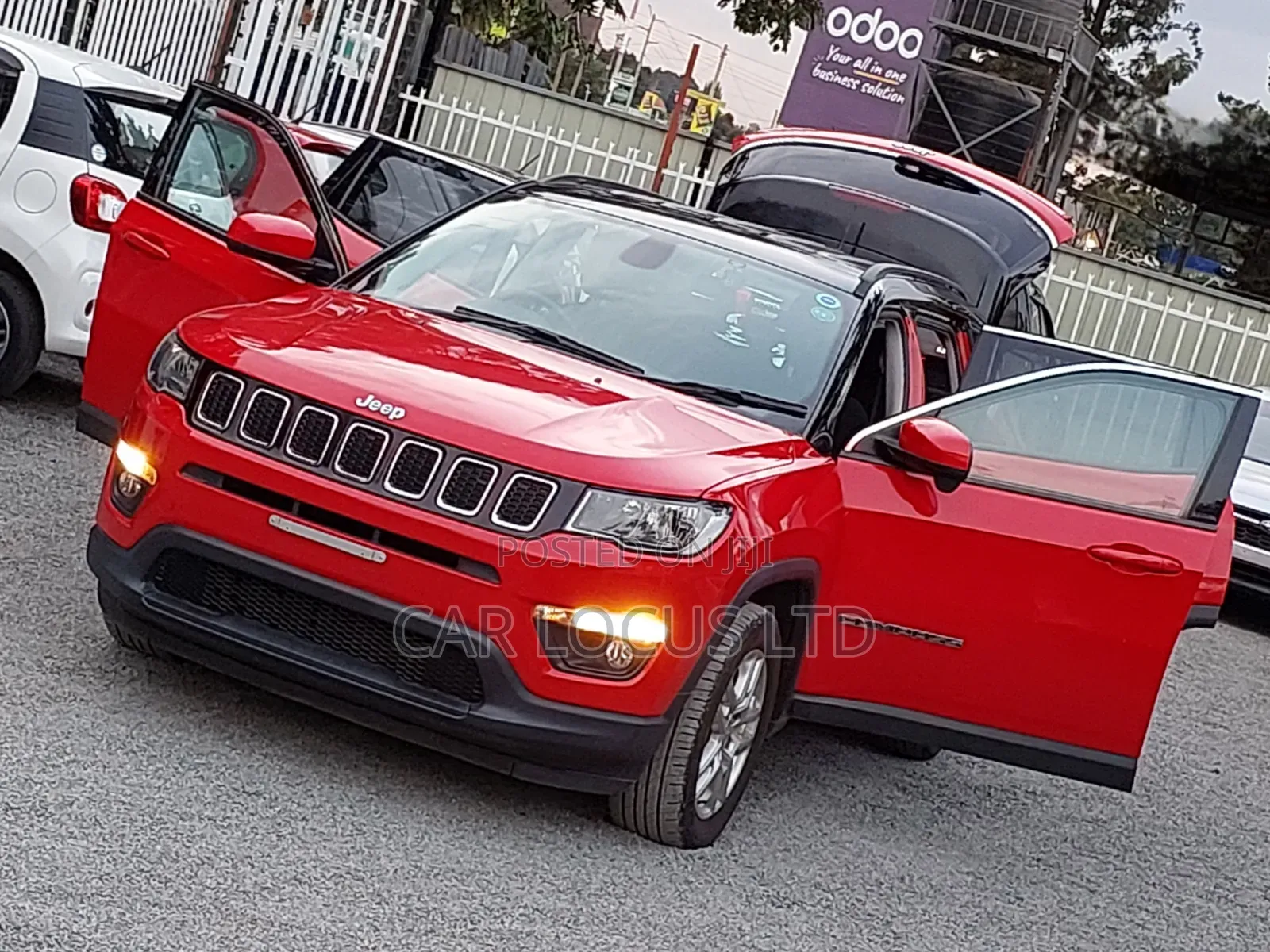 Jeep Compass 2018 Red