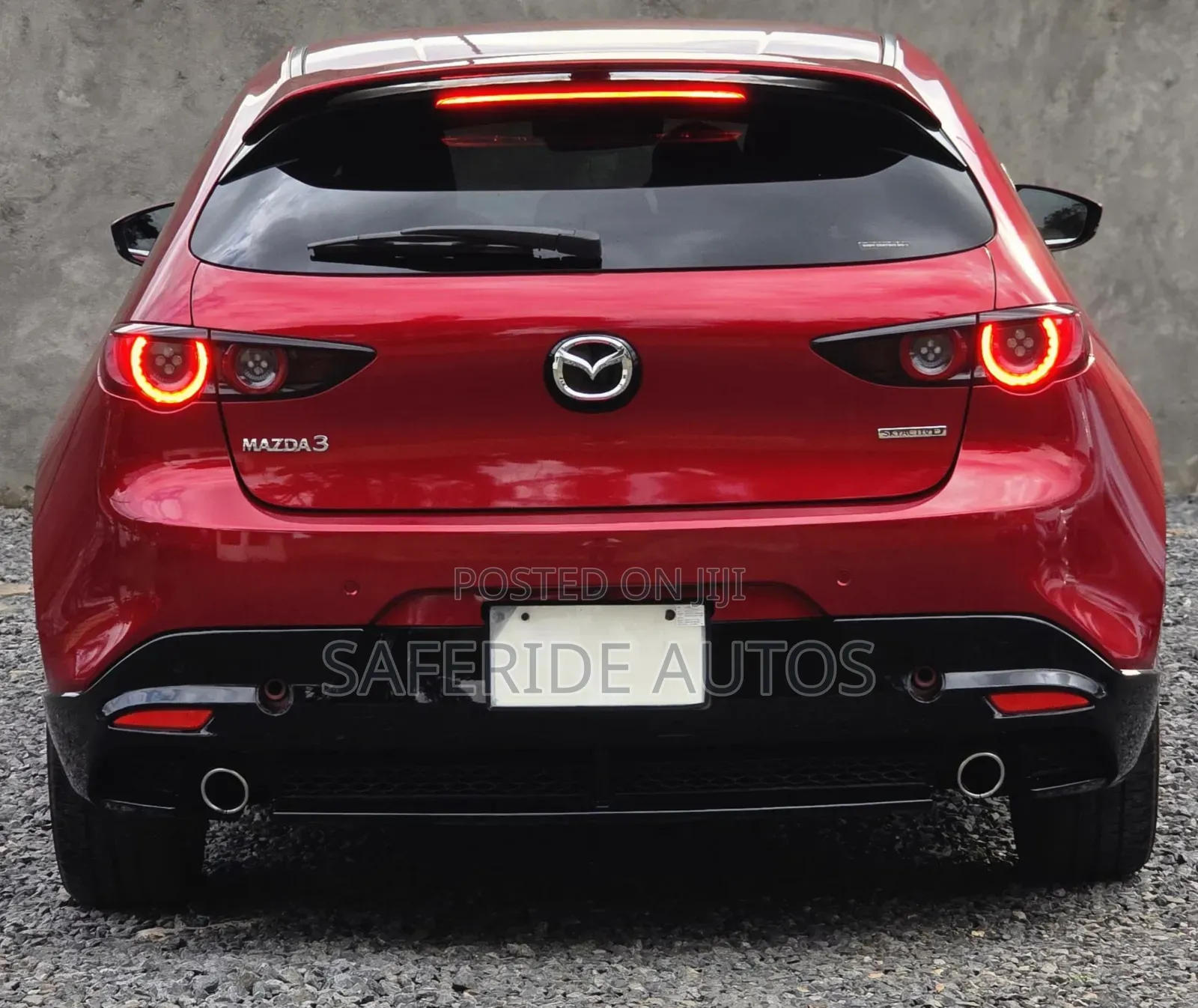 Mazda 3 2019 Red