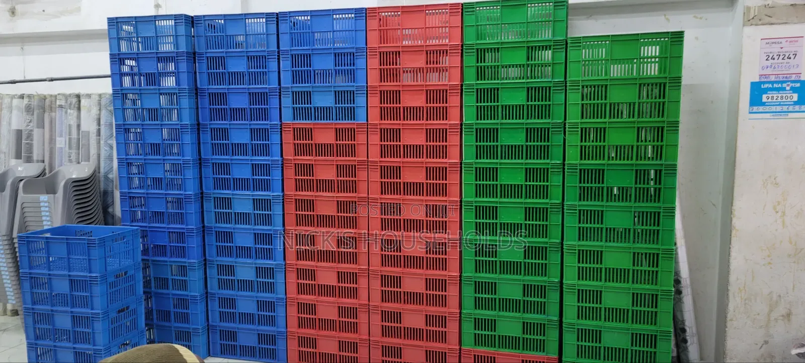 Harvesting Plastic Crates, Quality Farm Crates