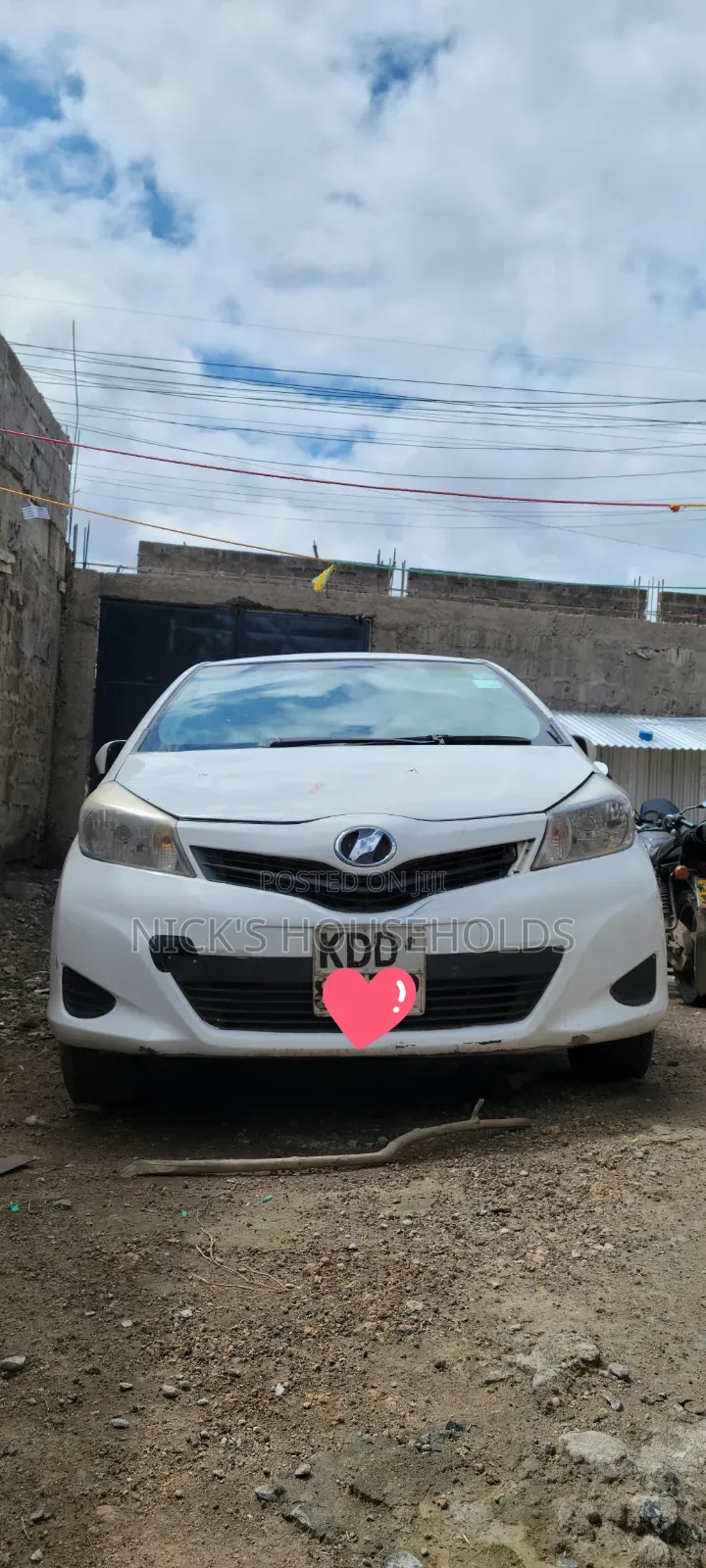 Toyota Vitz for Hire, Car Rentals Available