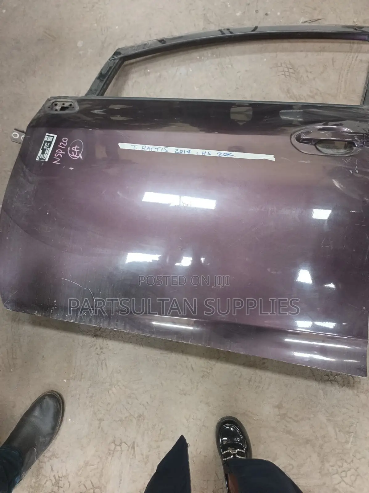 LHS Front Door Toyota Ractis 2014