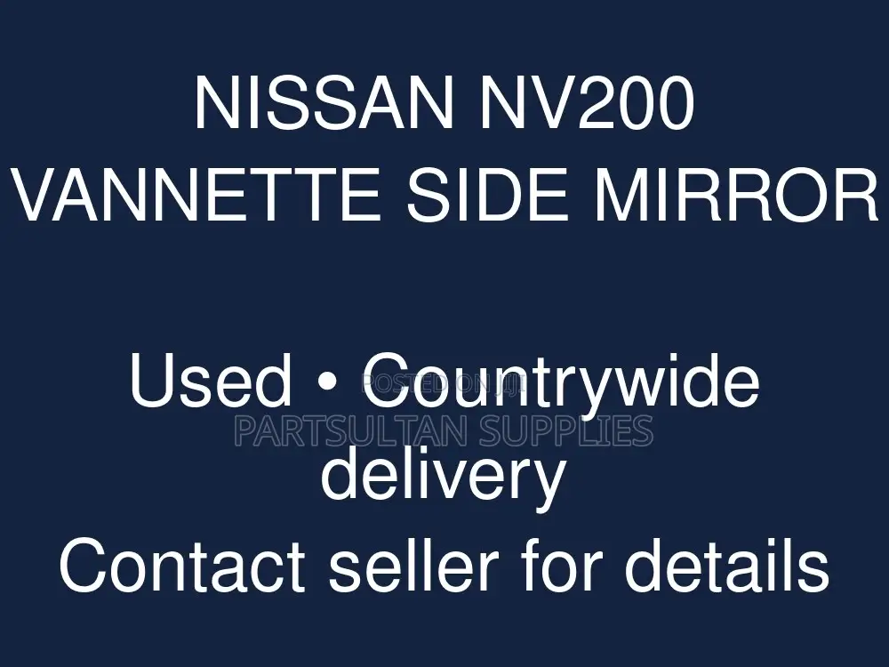 Nissan Nv200 Vannette Side Mirror