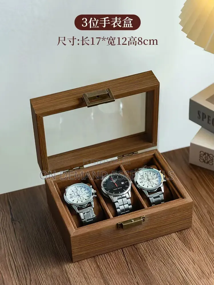 3 Slots Premium Quality Watch Organizer
