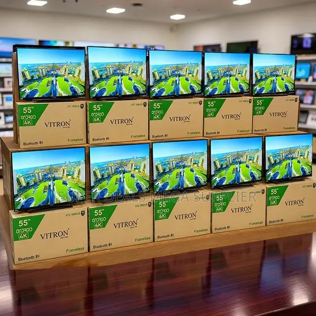 Cinematic UHD Premium Vitron 55 Inch Smart Android LED TV