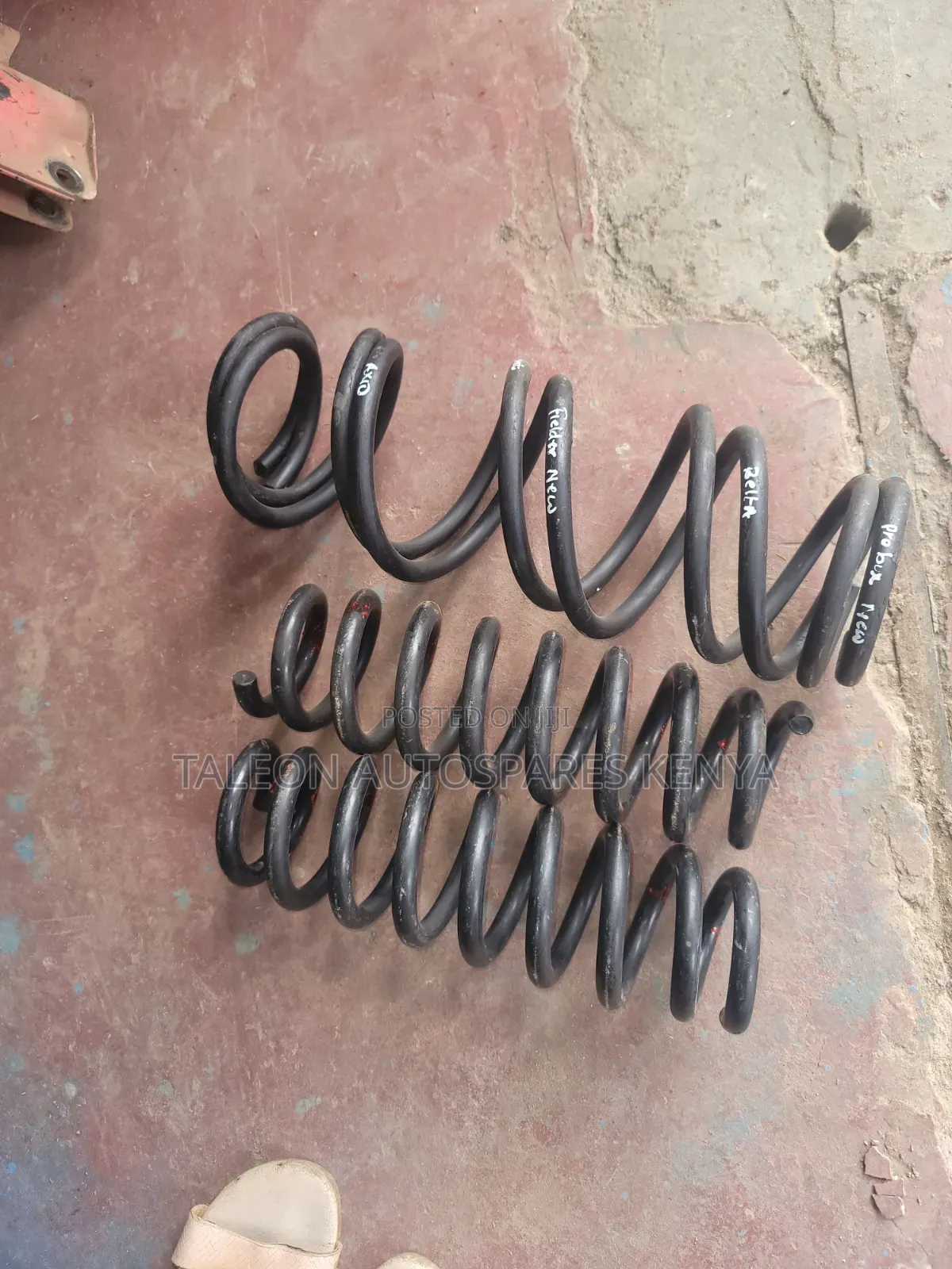 Toyota Ractis Heavy Duty Coil Springs