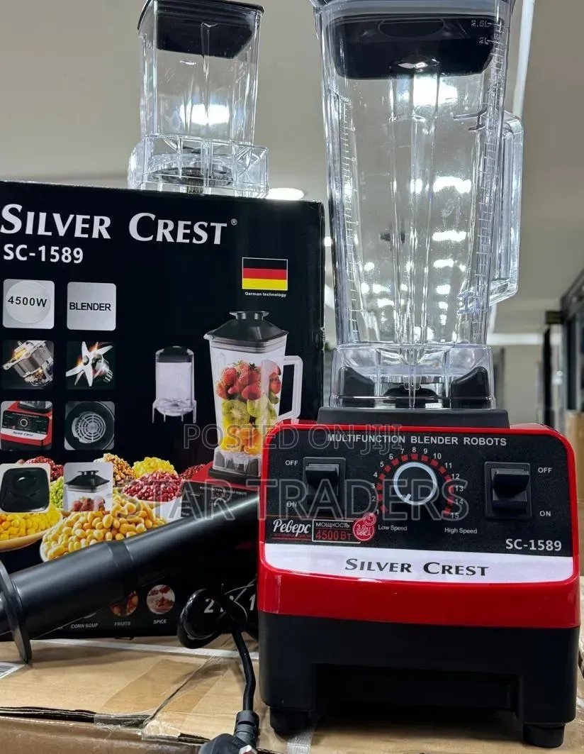 Silver Crest Commercial 2 in 1 Blenders