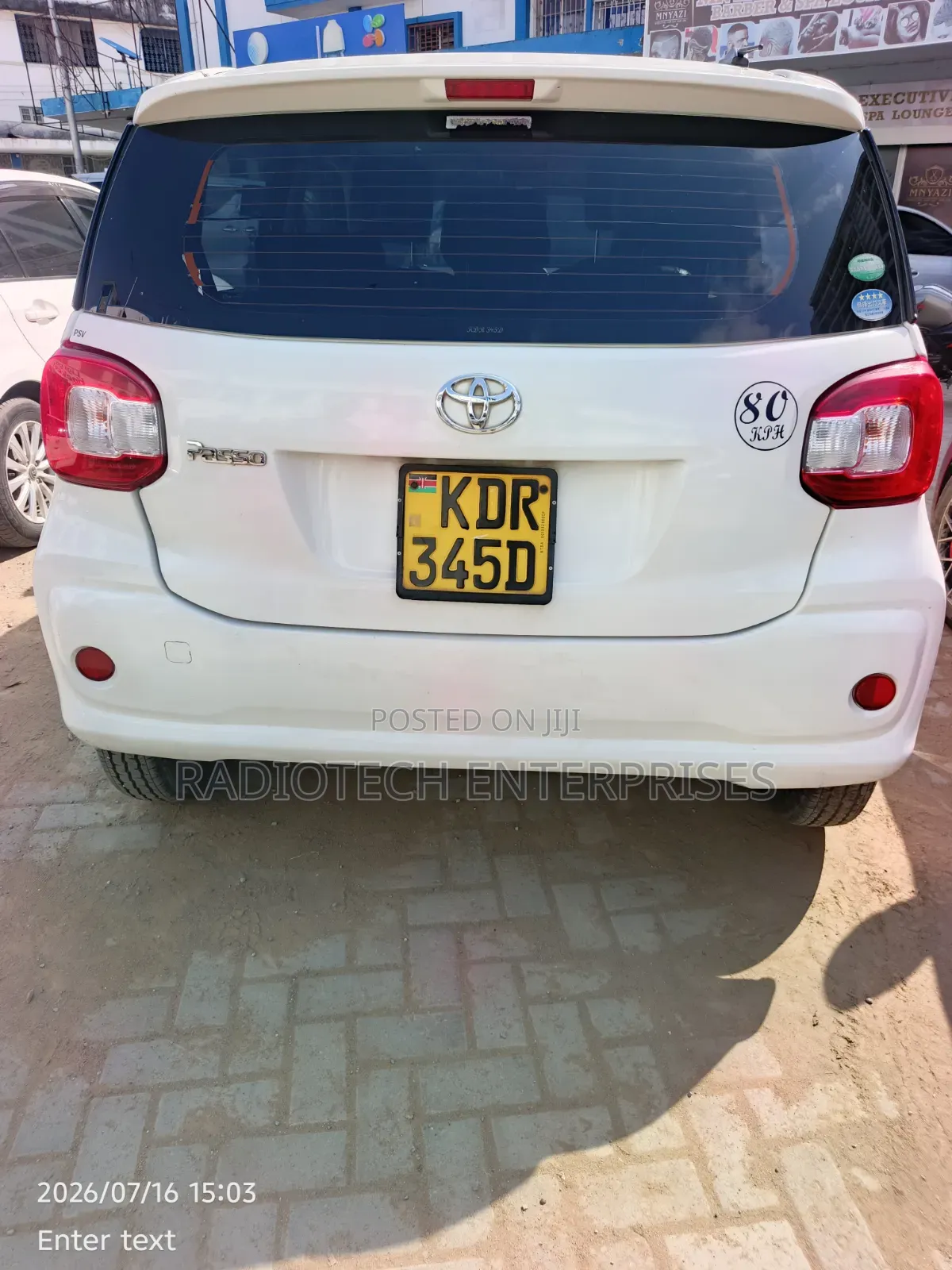 Toyota Passo 2017 White