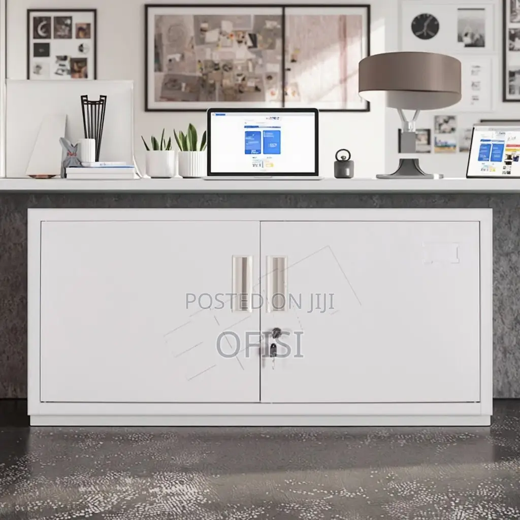 Office Cabinet; 2 Locker Metallic Office Storage Cabinet