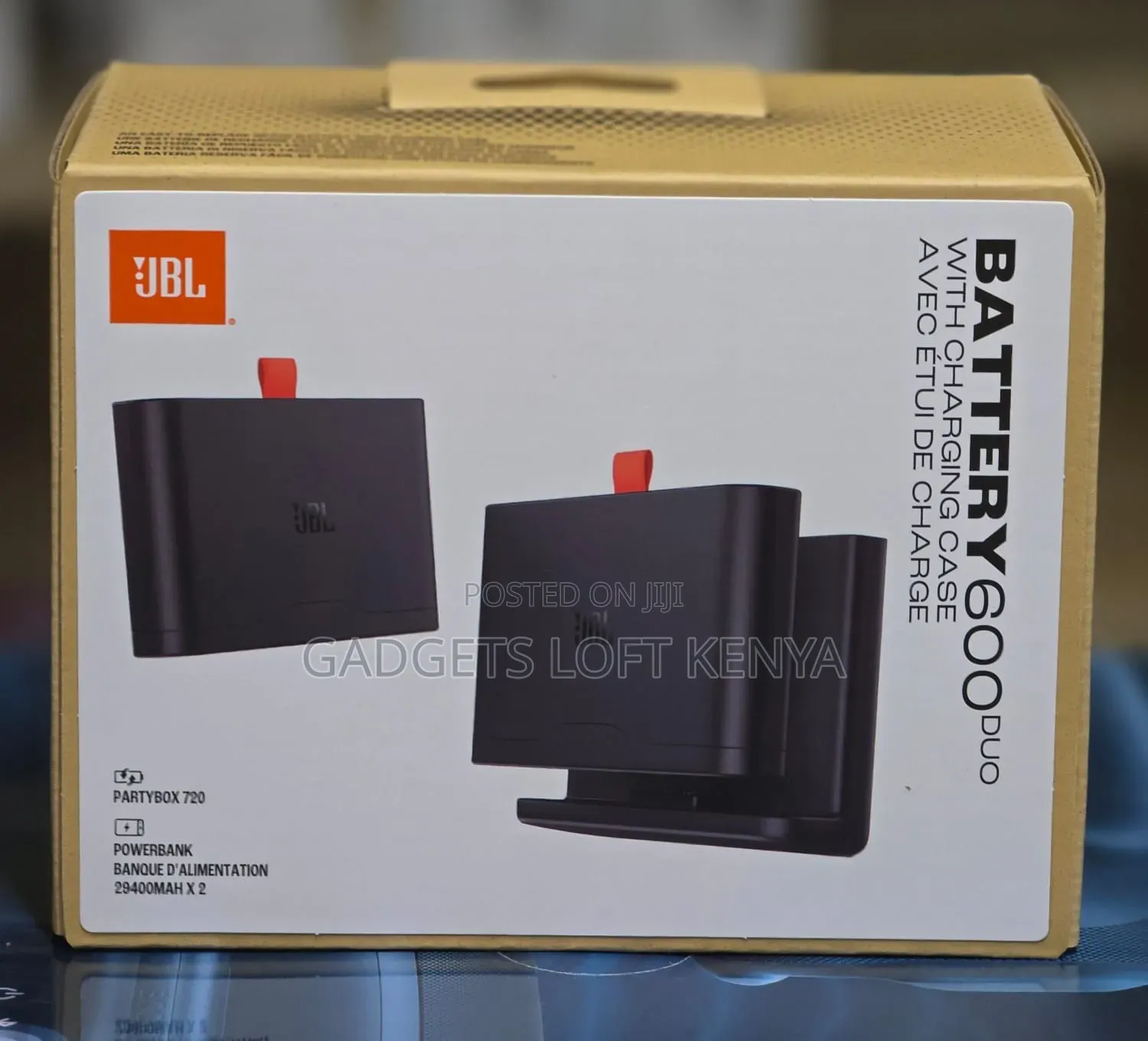Original JBL Battery 600 Duo With Charging Case for PartyBox 720