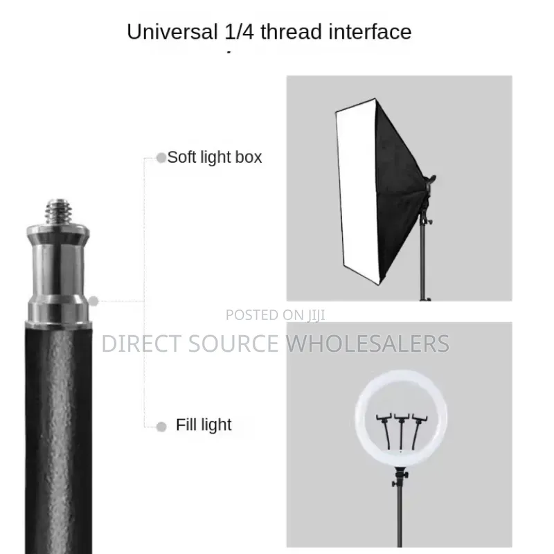 Professional 2M Portable Tripod Stand for Photography Video