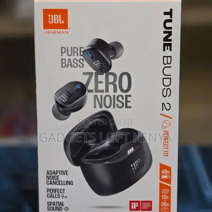 New Sealed JBL Tune Buds 2 Noise-Cancelling Earbuds