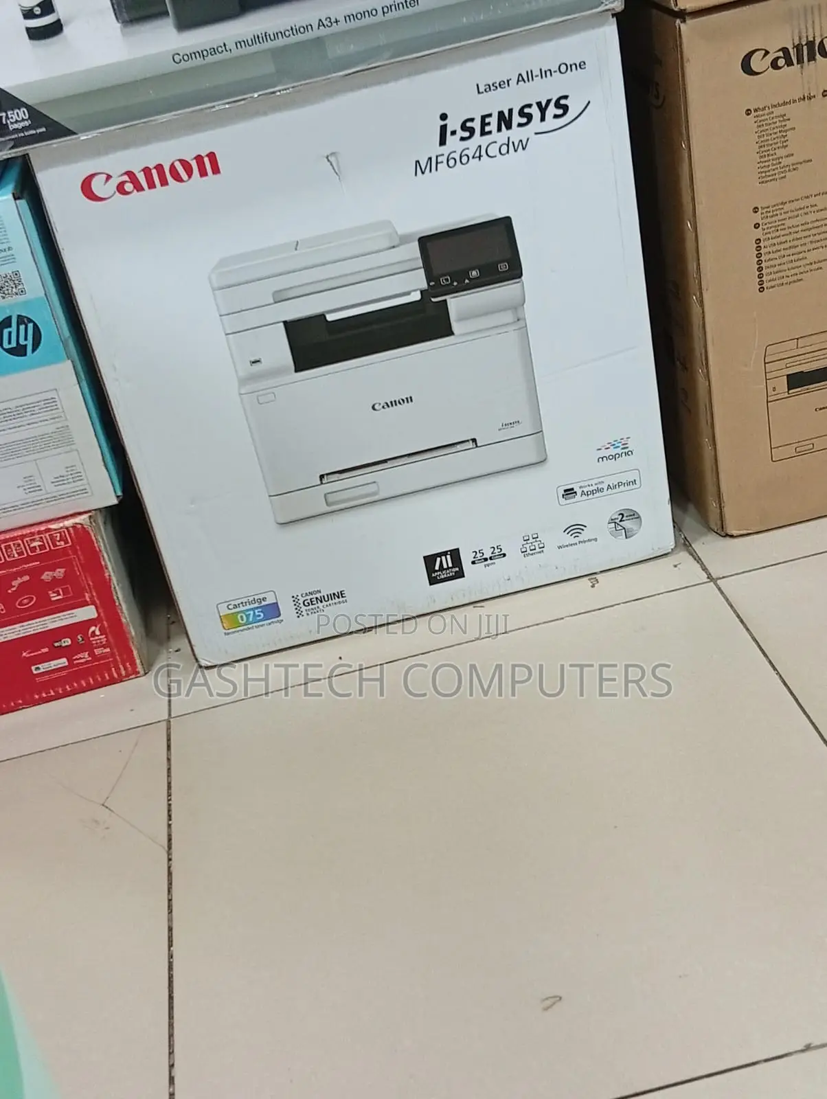 Canon I-Sensys Mf664cdw Colour Laser Printer Multi-Function