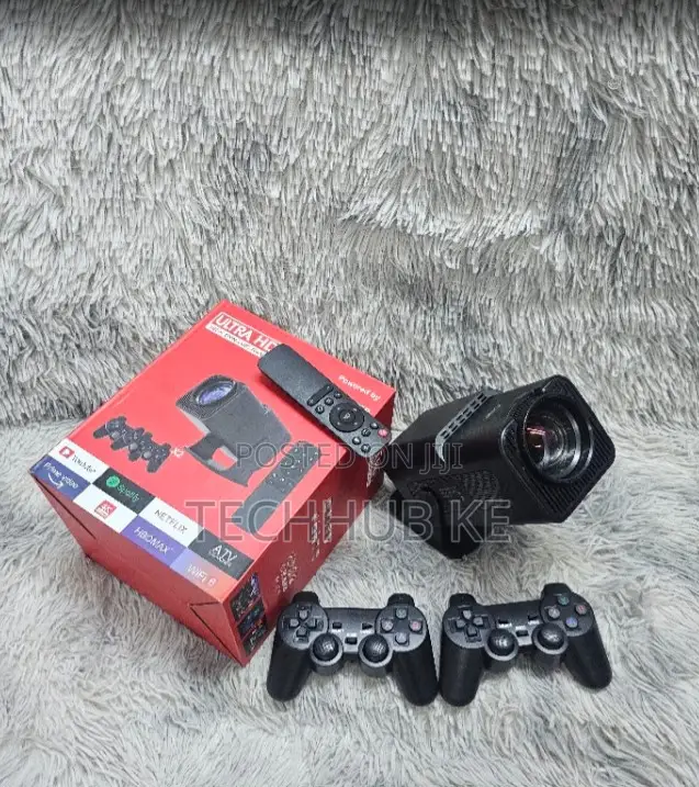 Hy320 Smart Android Projector Support Wifi 6 Bluetooth Home Cinema