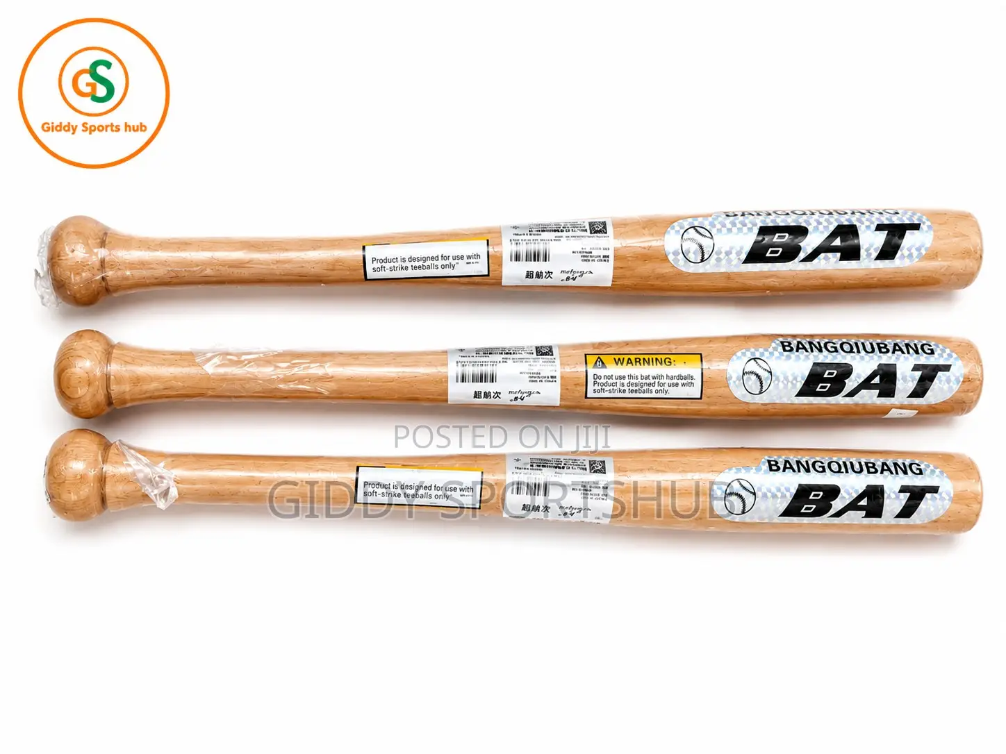 Professional Wooden Baseball Bat – Premium Training Recreational Bat
