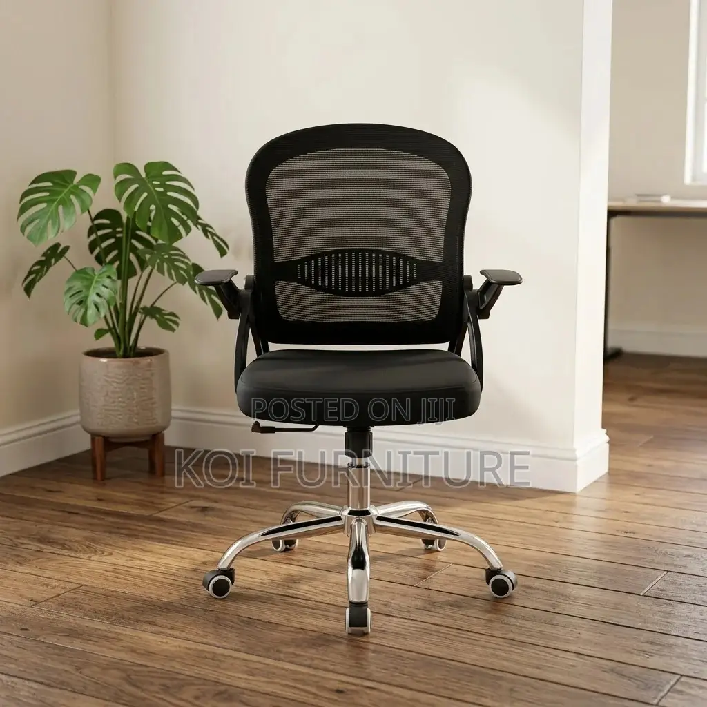 Office Chairs; Mid Back Ergonomic Swivel Office Chairs