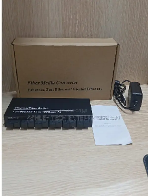 6 Port Fiber Optic Network Switch