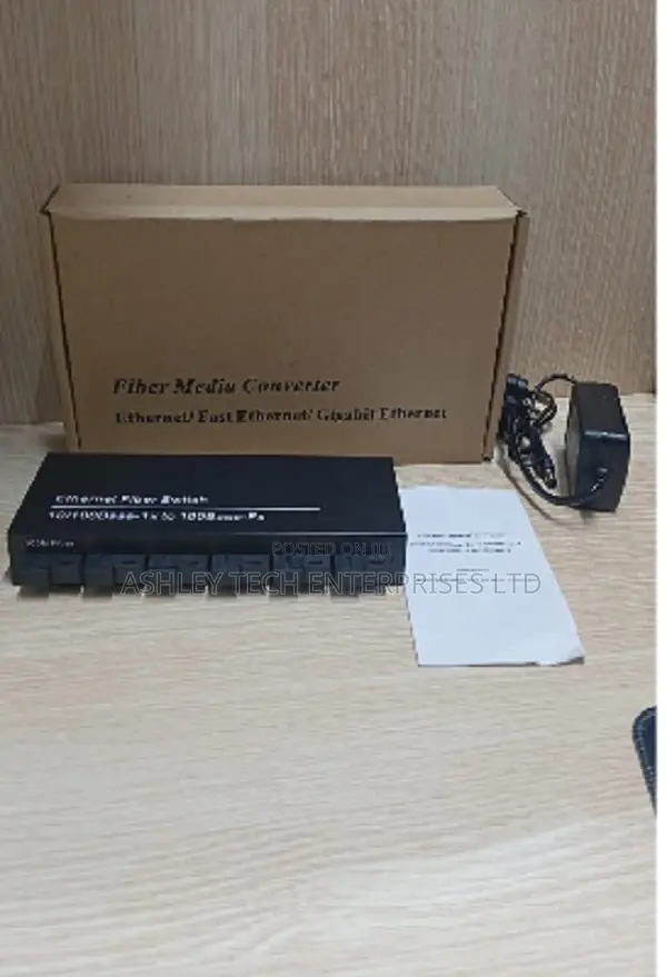 Premium 6 Port Ethernet Fiber Switch for Stable Networking