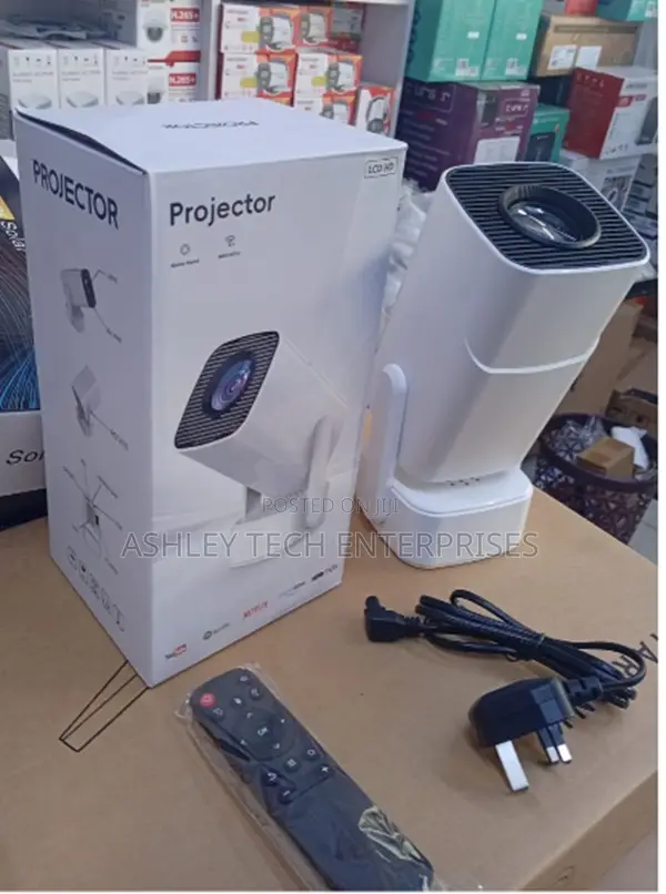 New PowerMax F800 Android 13 Projector – WiFi Bluetooth Projector